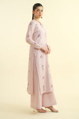 2 Piece - Embroidered Suit - E1711