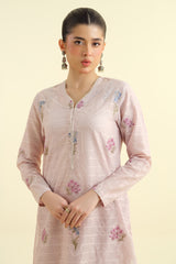 2 Piece - Embroidered Suit - E1711
