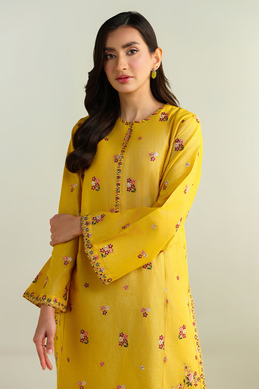 2 Piece - Embroidered Suit - KPS25-P3205