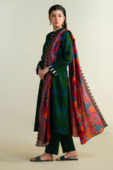3 Piece - Printed Suit - KPW24-P3043-43