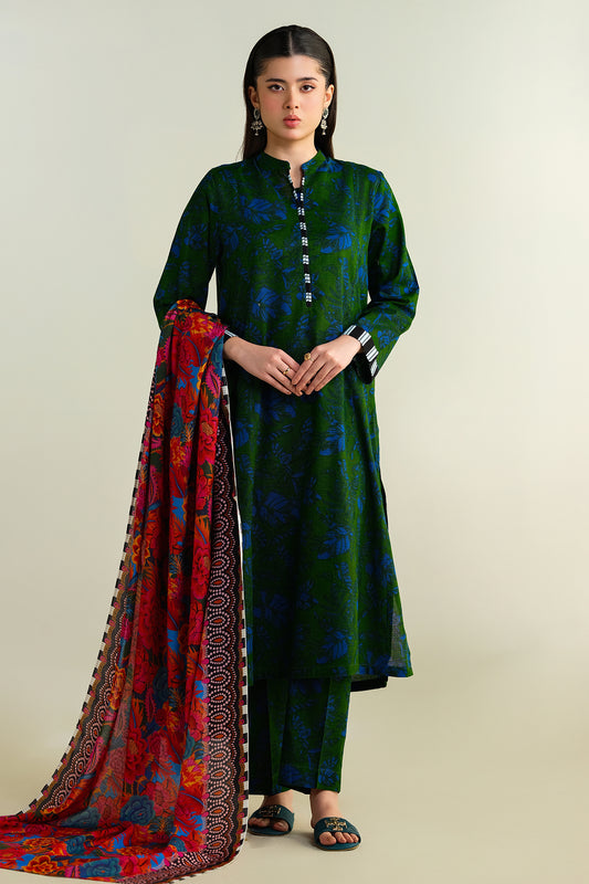 3 Piece - Printed Suit - KPW24-P3043-43