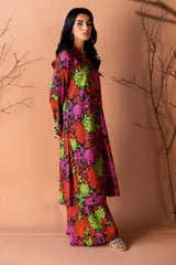 2 Piece - Printed Khaddar Suit