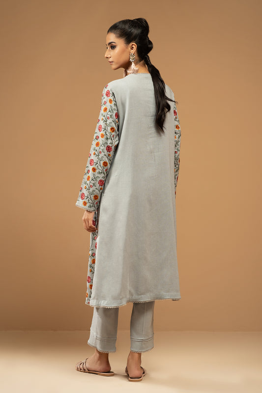 2 Piece - Embroidered Suit - KPW24-P3105-105