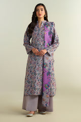 3 Piece - Printed Suit - KPW24-P3134-134