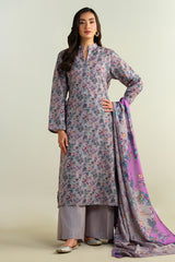 3 Piece - Printed Suit - KPW24-P3134-134