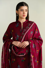 3 Piece - Printed Suit - KPW24-P3136-136