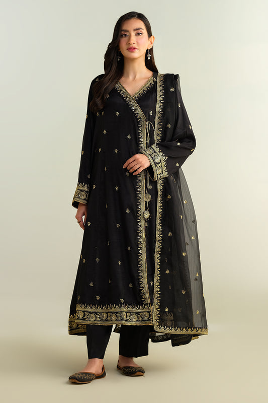 3 Piece - Embroidered Suit - KPW24-P3154-154