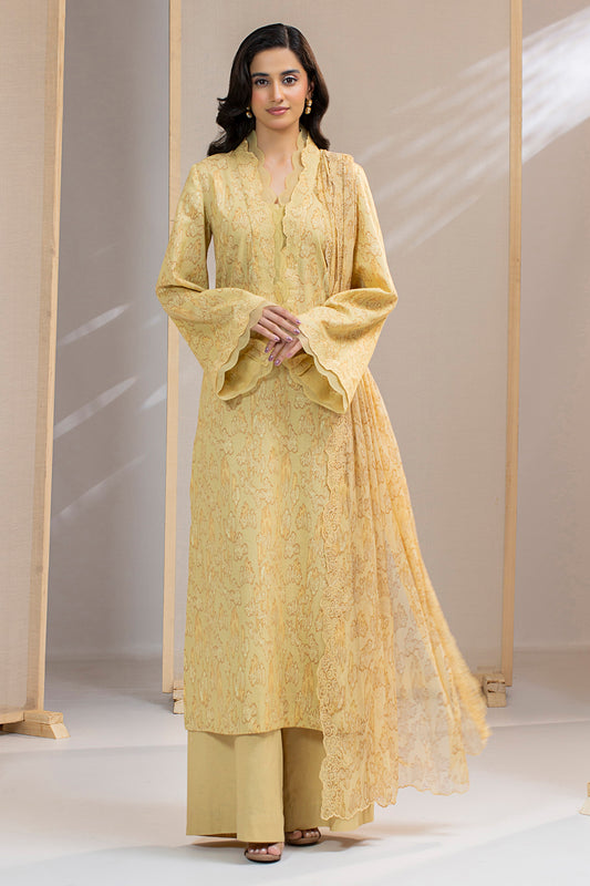 3 Piece - Embroidered Suit - MC1505-2