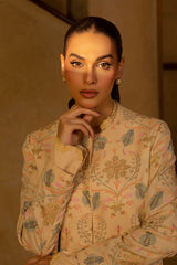 1 Piece Printed Khaddar Jacket