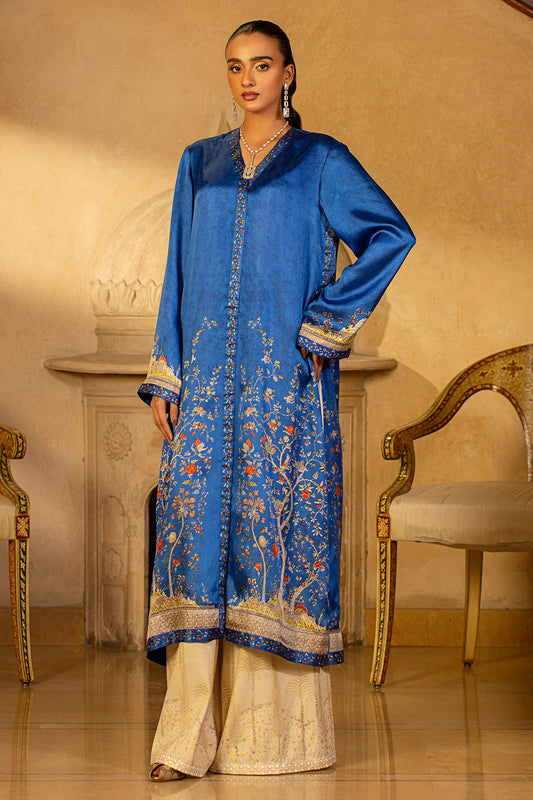 1 Piece - Printed & Embellished Suit - MCP1406-1