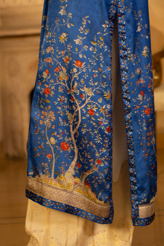 1 Piece - Printed & Embellished Suit - MCP1406-1