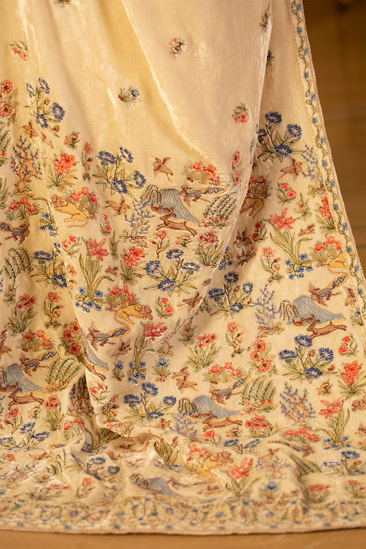 Embroidered Shawl - MCP1430-1