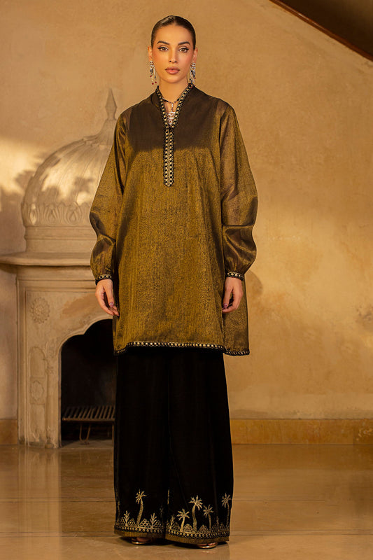 2 Piece - Embroidered Suit - MCP1431