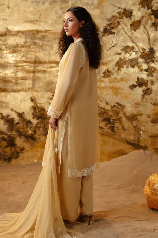 4 Piece - Embroidered Suit - MCP1704-2
