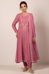 3 Piece Dhaka Malmal Suit