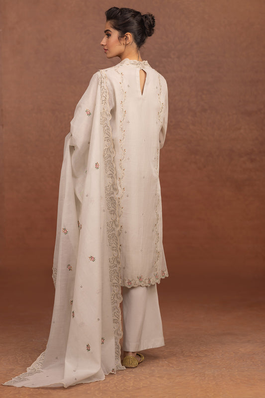 4 Piece - Embroidered Suit - MCP-1311-11