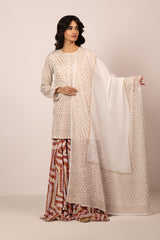 2 Piece Cotton Lawn Shirt & Dupatta