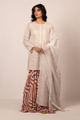 2 Piece Cotton Lawn Shirt & Dupatta