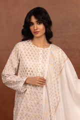 2 Piece Cotton Lawn Shirt & Dupatta