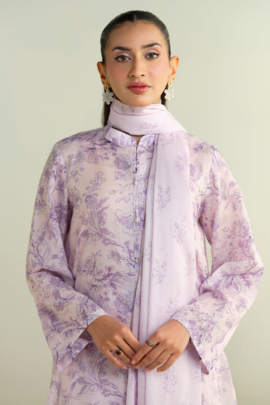 3 Piece - Printed Suit - X6105 R