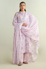 3 Piece - Printed Suit - X6105 R