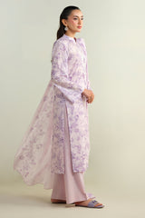 3 Piece - Printed Suit - X6105 R