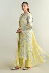 3 Piece - Printed Suit - X6117 R