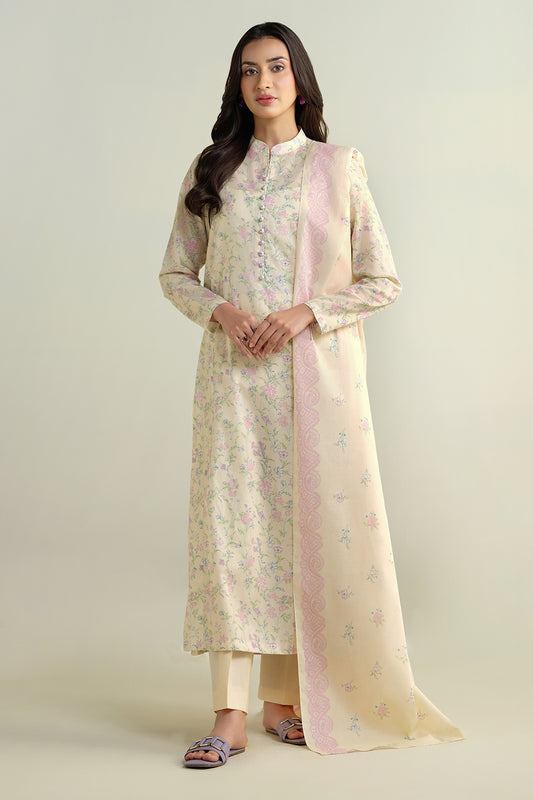 3 Piece - Printed
 Suit - X6118