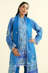 3 Piece - Printed Suit - X6119
