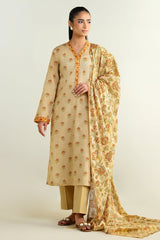 3 Piece - Printed Suit - X6121 R