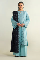 3 Piece - Printed Suit - X6128 R