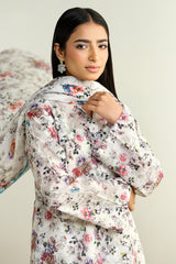 3 Piece - Printed Suit - X6134 R