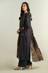 3 Piece - Printed Suit - X6145