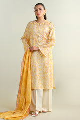 3 Piece - Printed Suit - X6156