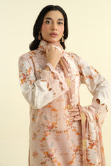 3 Piece - Printed Suit - X6157