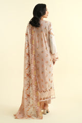 3 Piece - Printed Suit - X6157