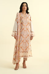 3 Piece - Printed Suit - X6157