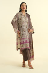 3 Piece - Printed Suit - X6161