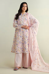 3 Piece - Printed Suit - X6162 R