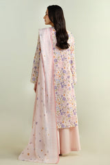 3 Piece - Printed Suit - X6162 R