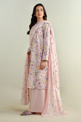 3 Piece - Printed Suit - X6162 R