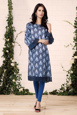 Printed & Embroidered Shirt