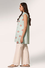 Printed & Embroidered Shirt