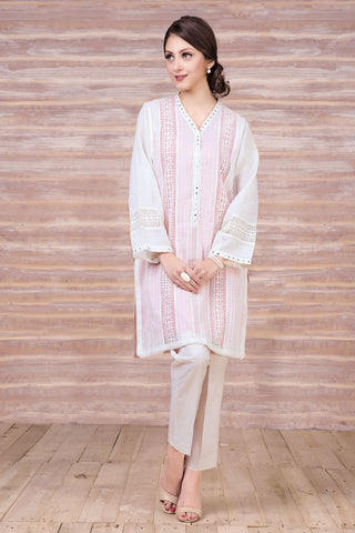 Ivory Lace Shirt DKP27