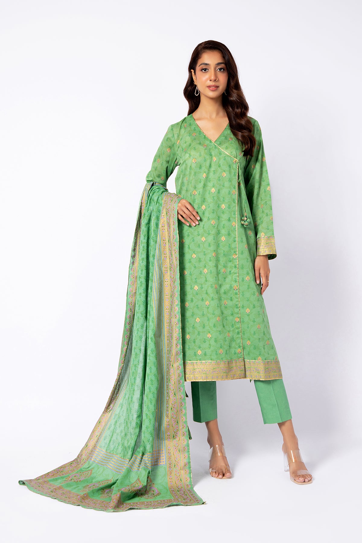 3 Piece Cotton Lawn Suit Kayseria Pakistan