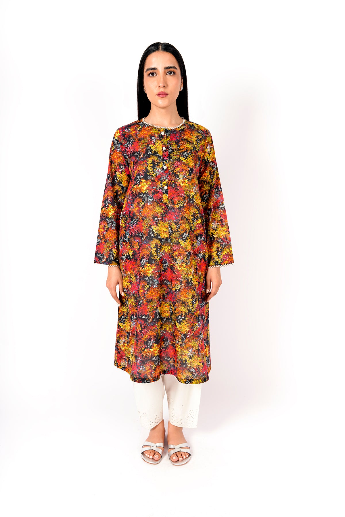 1 Piece Cotton Lawn Shirt Kayseria Pakistan