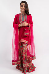 3 PIECE Cotton Silk Suit