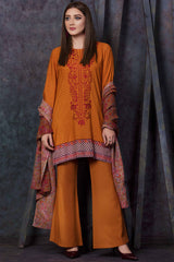 Printed & Embroidered Suit