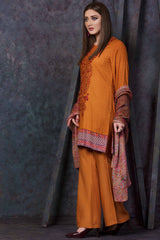 Printed & Embroidered Suit