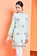 Printed & Embroidered Shirt